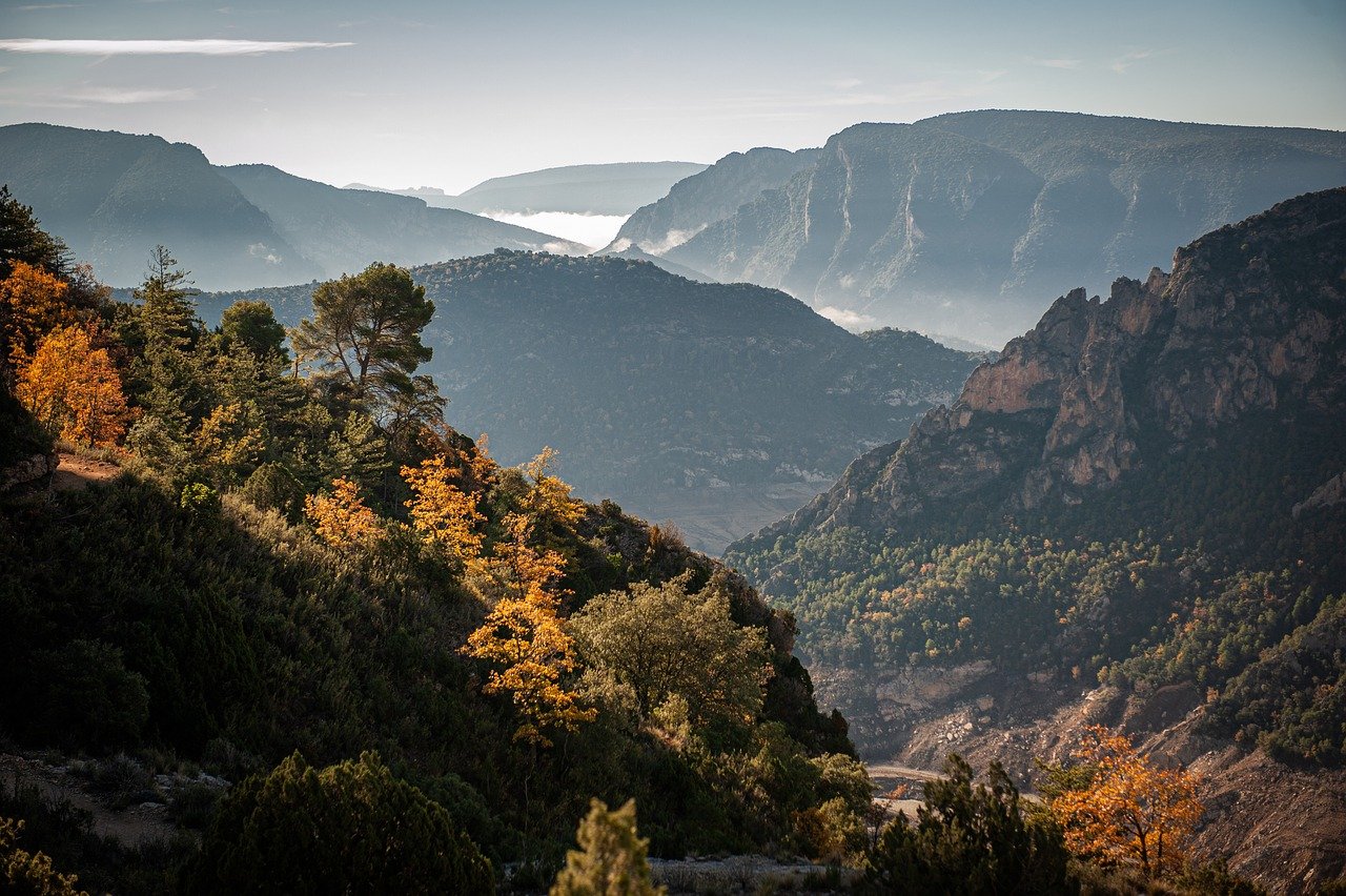 defile, moutains, gorge